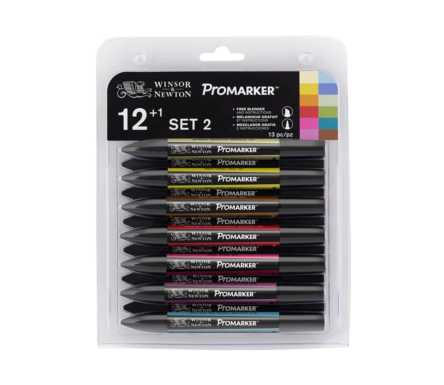W&N PROMARKER 12+1 COFFRET 2