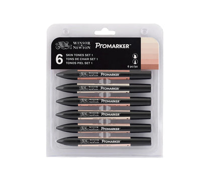 W&N PROMARKER SET DE 6 COULEURS CHAIR 1