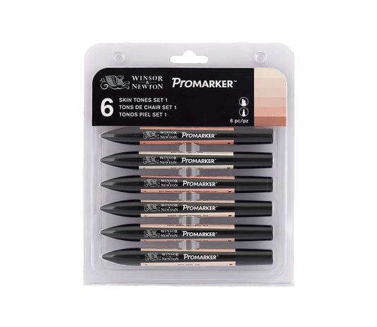 W&N PROMARKER SET DE 6 COULEURS CHAIR 1