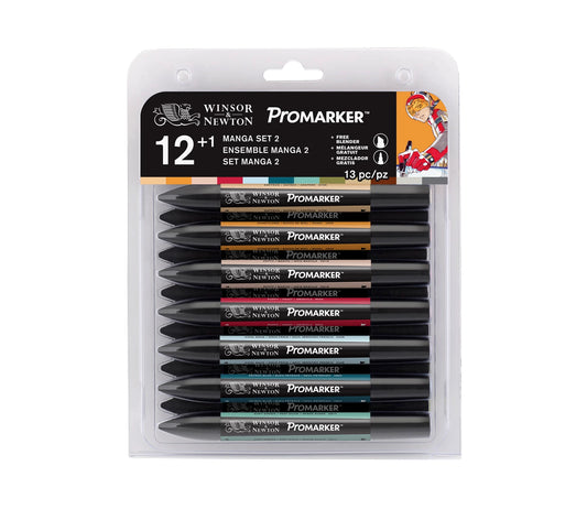 W&N PROMARKER 12+1 SET MANGA ERWEITERUNGSPACKUNG 2