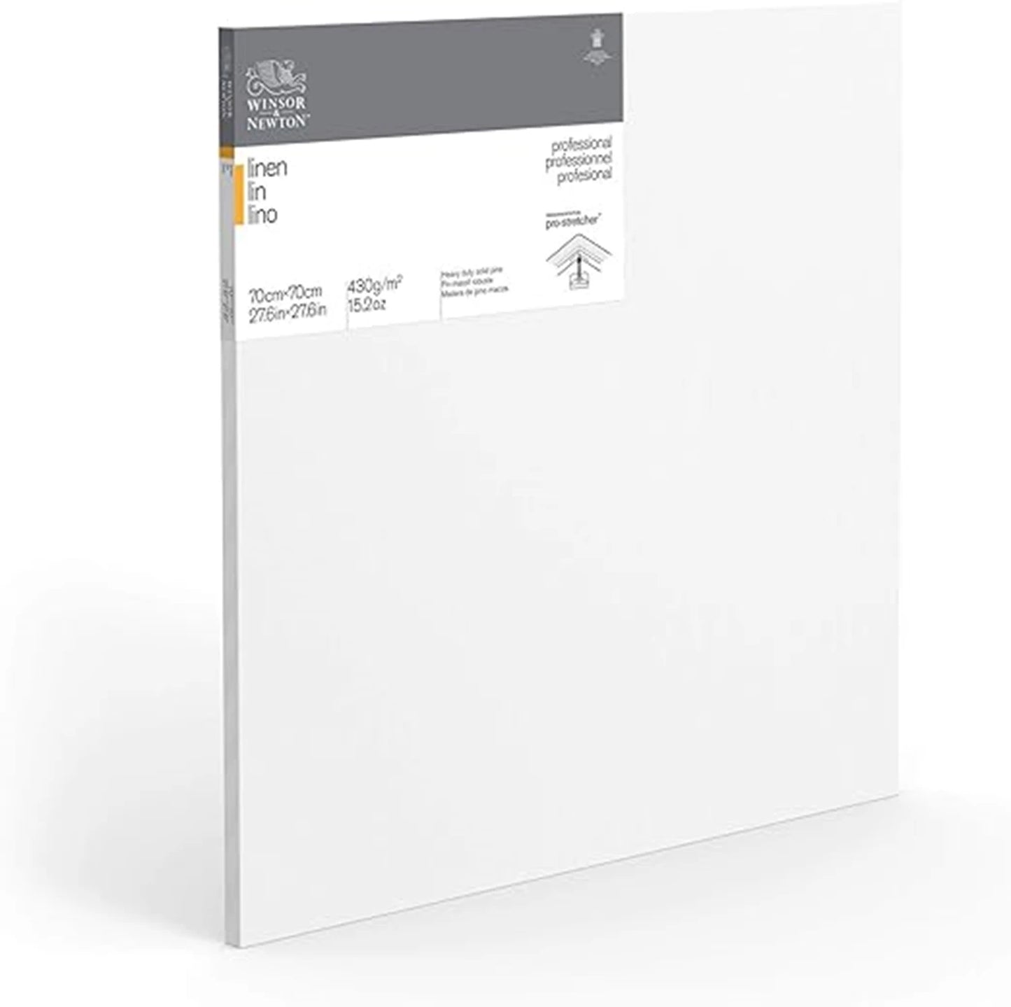 CHÂSSIS PROFESSIONNEL EN LIN W&N 70 X 70 CM