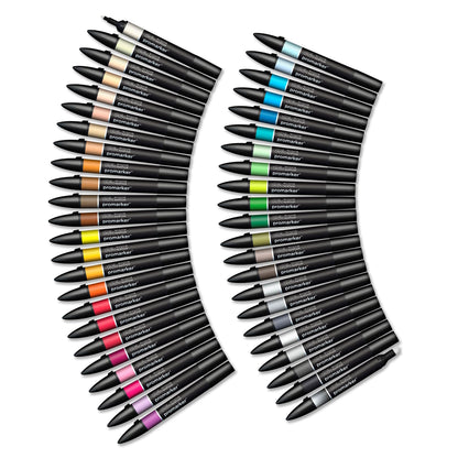 W&N PROMARKER SET DE 48 PIÈCES ASSORTIES