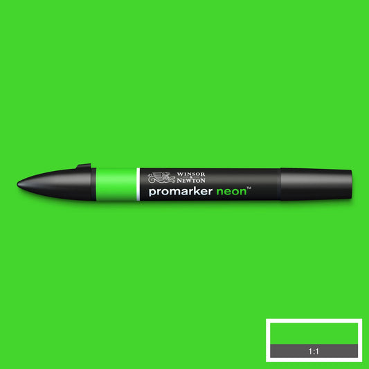 W&N PROMARKER NEON GRÜN LEUCHTEND