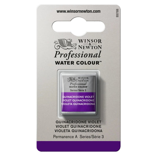 AQUARELLE FINE W&N 1/2 GODET QUINACRIDONE VIOLET