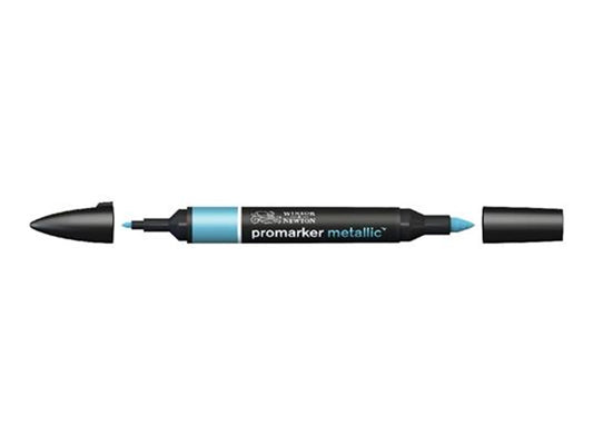 W&N PROMARKER BLEU MÉTALLISÉ