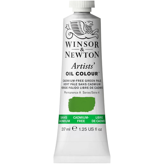 W&N HUILE EXTRA-FINE TUBE DE 37 ML SANS CADMIUM VERT CLAIR