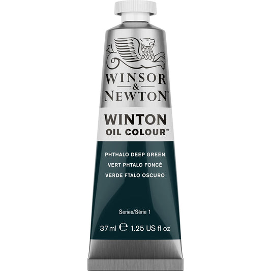 W&N WINTON HUILE TUBE 37 ML VERT FONCÉ PHTALO