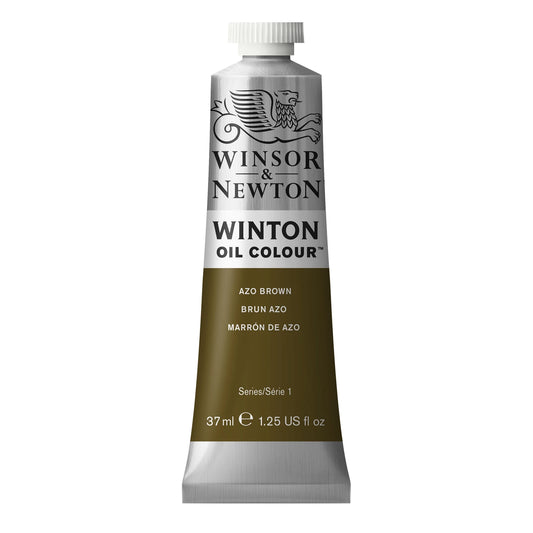 W&N WINTON HUILE TUBE 37ML BRUN AZOÏQUE