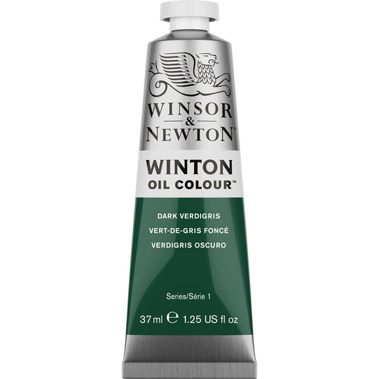 W&N WINTON HUILE TUBE DE 37 ML VERT GRECIAN FONCÉ
