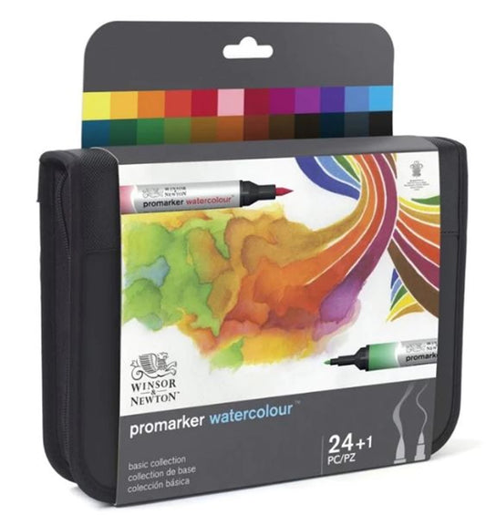 W&N PROMARKER WATERCOLOR PORTFOLIO 24ER