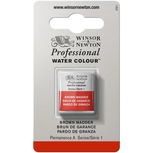 W&N PROF. AQUARELLE 1/2 GODET BRUN DE ROBBIA