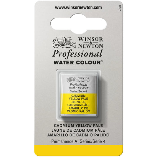 AQUARELLE W&N PROF. 1/2 GODET JAUNE DE CADMIUM CLAIR