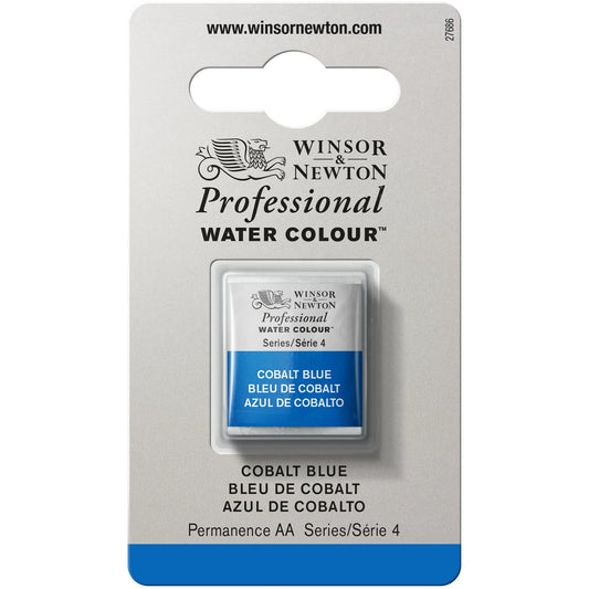 W&N PROF. AQUARELLE 1/2 GODET BLEU COBALT