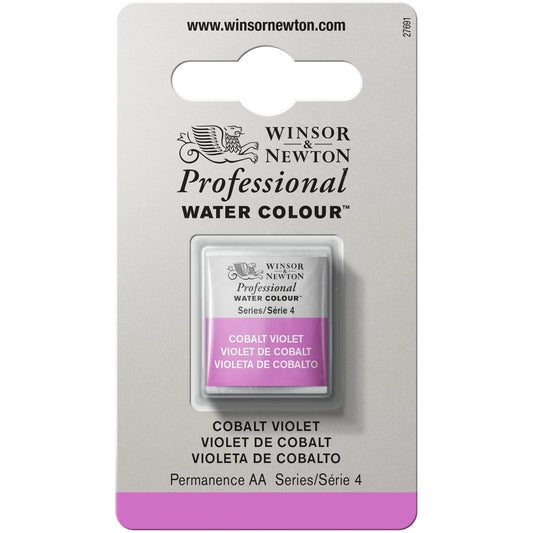 W&N PROF. AQUARELLE 1/2 GODET VIOLET COBALT