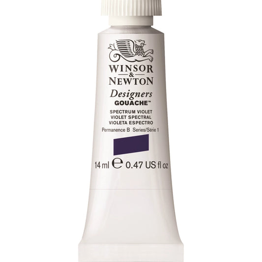 W&N DESIGNERS GOUACHE TUBE DE 14 ML VIOLET SPECTRUM