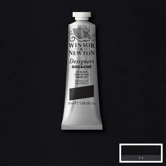 W&N DESIGNERS GOUACHE 37 ML NOIR CORAIL