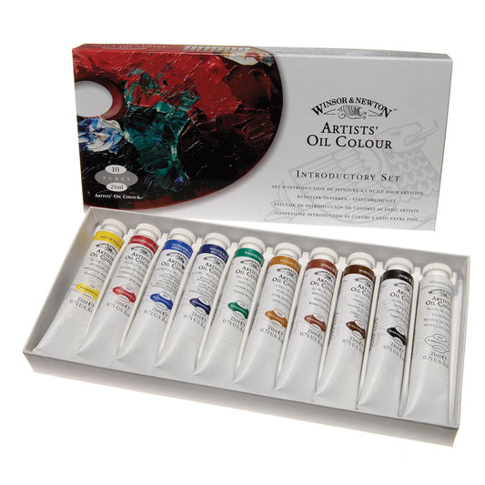 W&N KÜNSTLER-ÖLFARBEN STARTSET 10 TUBEN À 21 ML