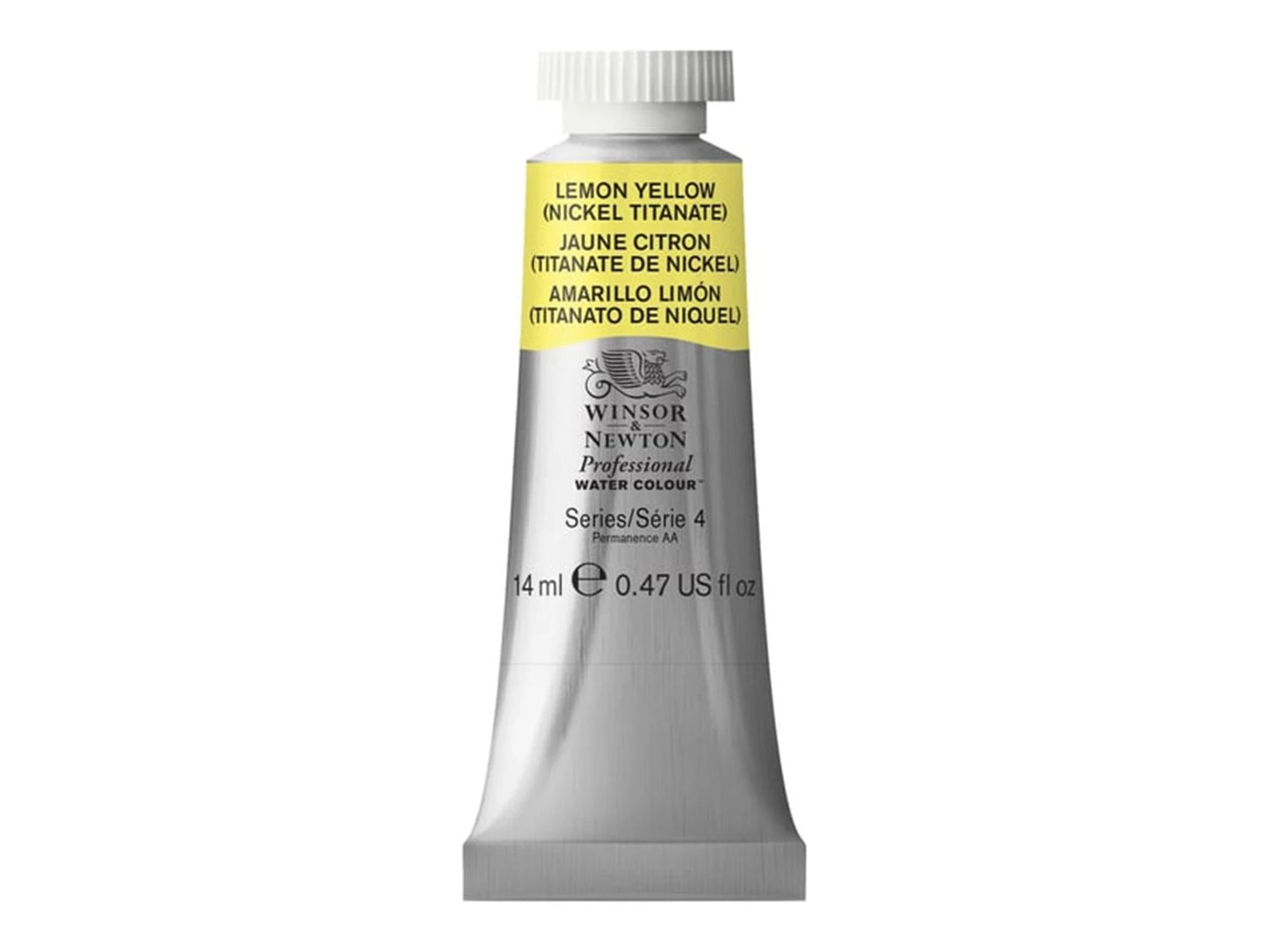 W&N PROF. AQUARELLFARBE TUBE 14ML ZITRONENGELB (NICKEL TITAN