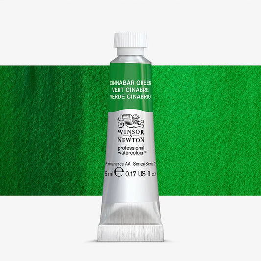 W&N PRO AQUARELLE 5ML VERT CINABRE