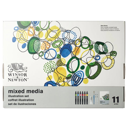 COFFRET MULTI-MÉDIAS W&N - ILLUSTRATION
