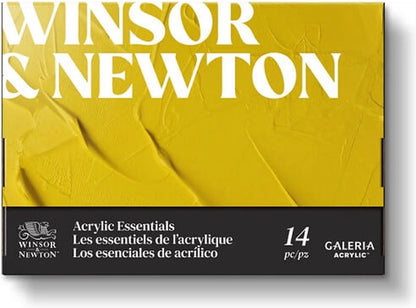 W&N GALERIA ACRYLIQUE LES ESSENTIELS DE L'ACRYLIQUE 14PZ