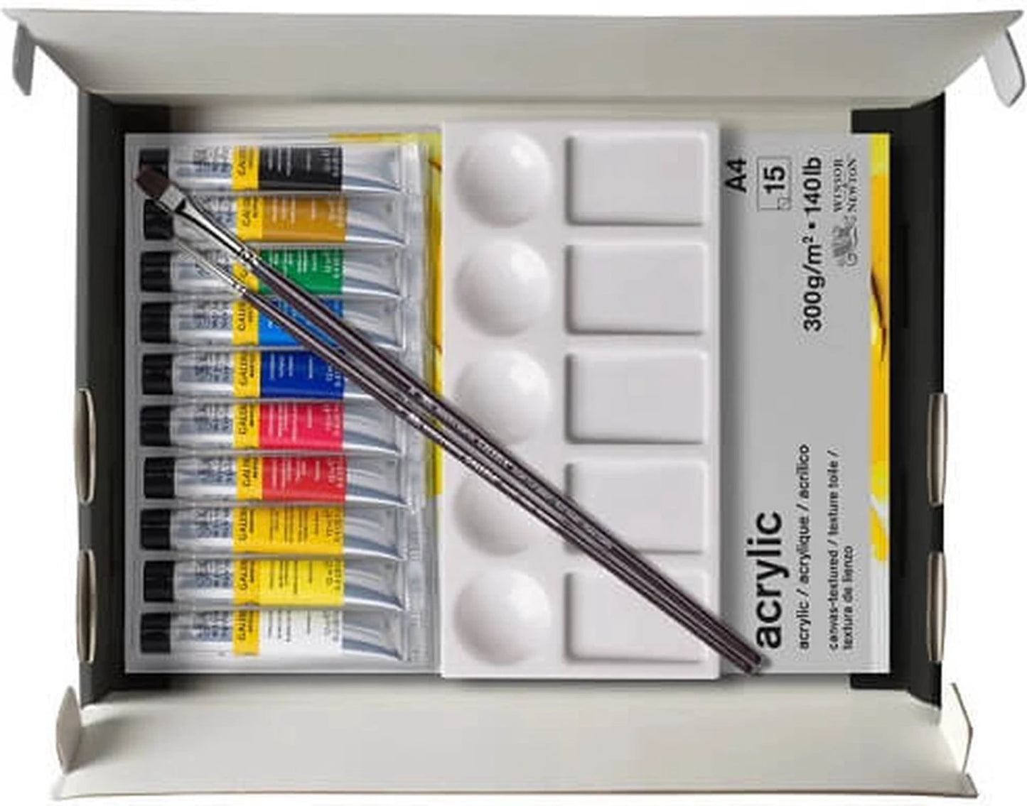 W&N GALERIA ACRYLIQUE LES ESSENTIELS DE L'ACRYLIQUE 14PZ