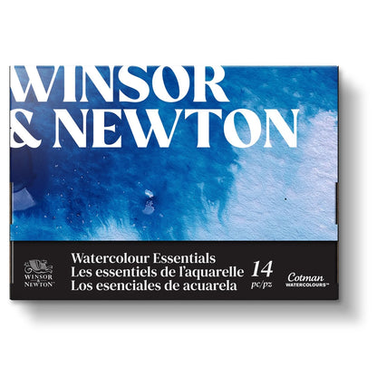 W&N COTMAN LES ESSENTIELS DE L'AQUARELLE 14PC
