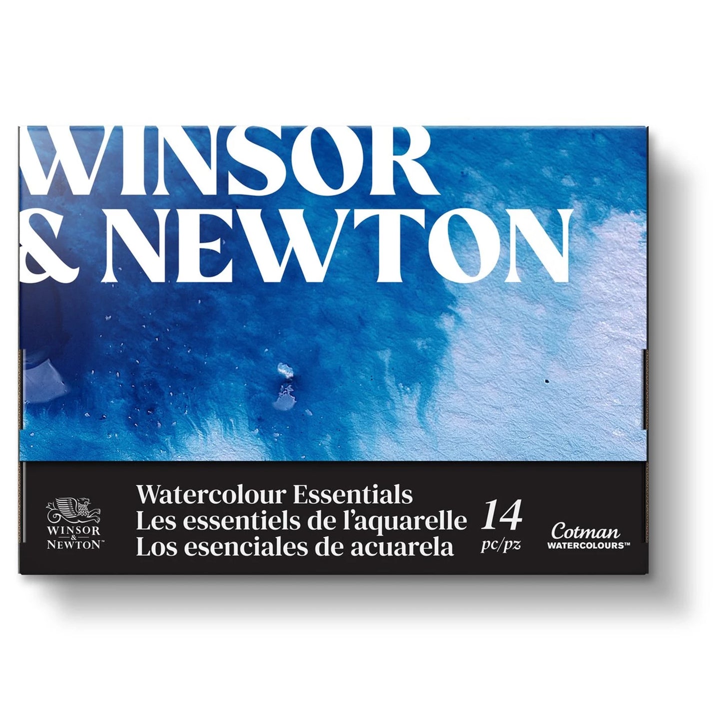 W&N COTMAN LES ESSENTIELS DE L'AQUARELLE 14PC