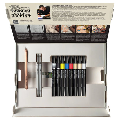 W&N COFFRET MULTIMÉDIA - MANGA