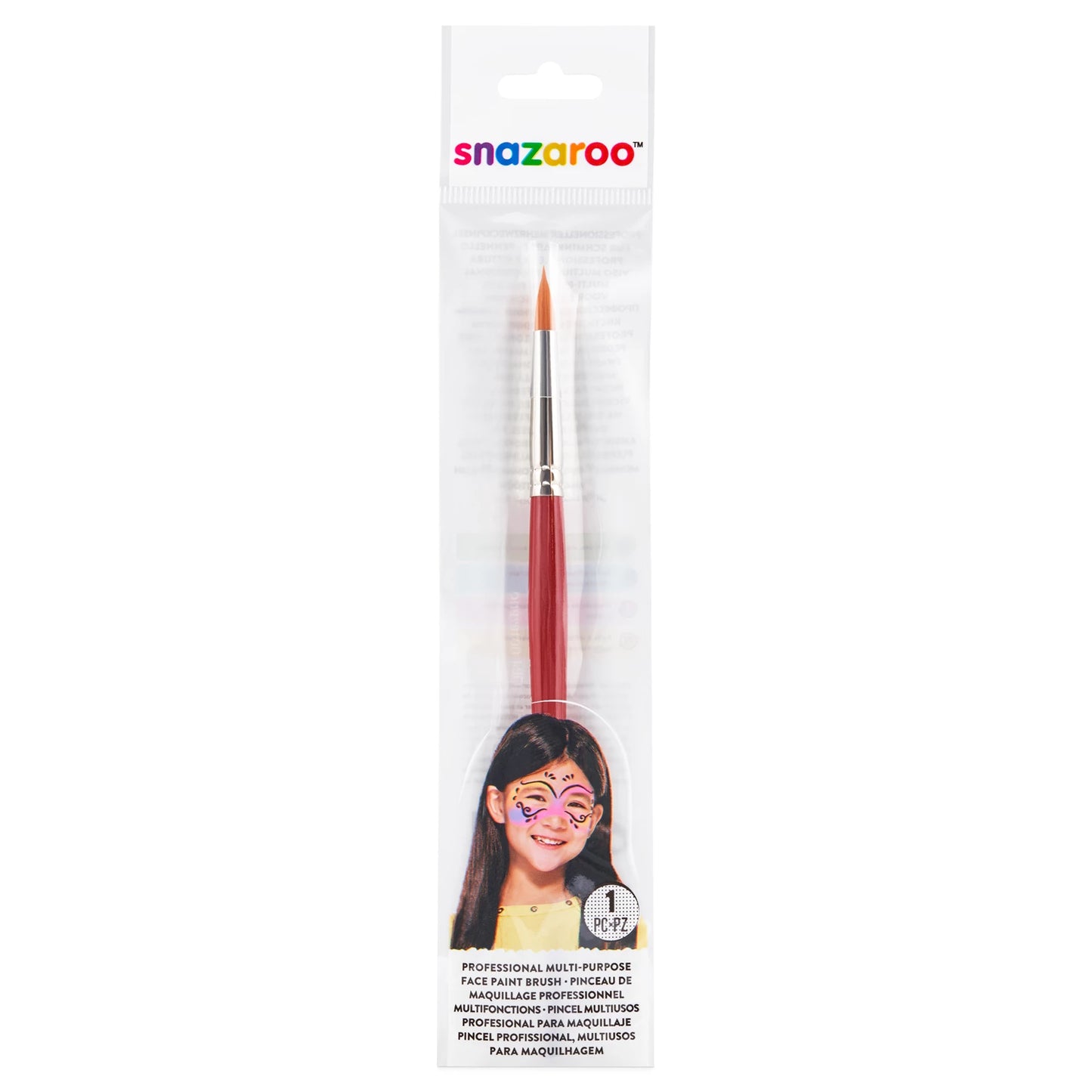 SNAZAROO MEHRZWECKPINSEL ROT