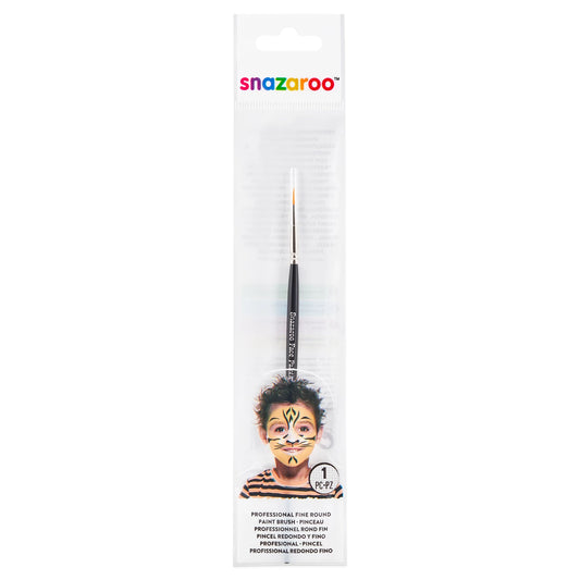 SNAZAROO FEINER RUNDPINSEL, SCHWARZ