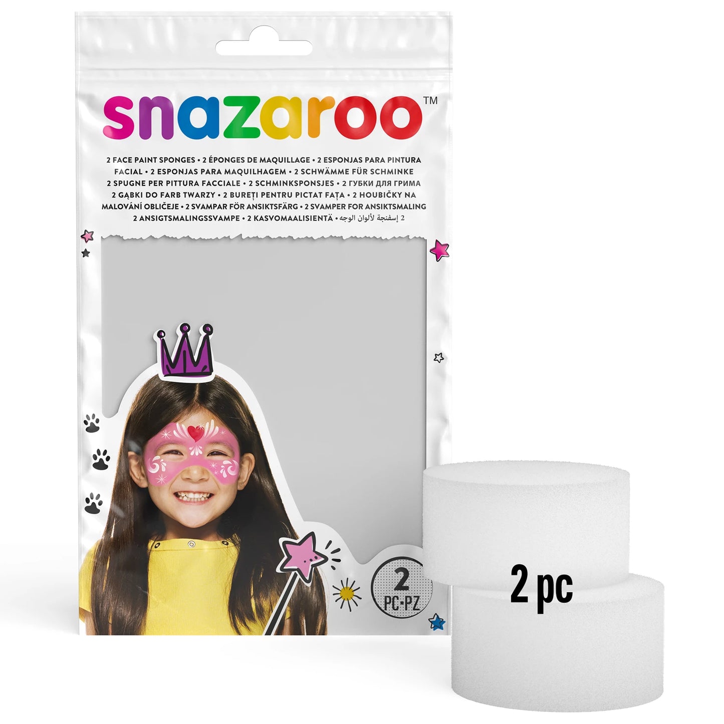 SNAZAROO SCHMINKSCHWAMM-SET 2 STÜCK