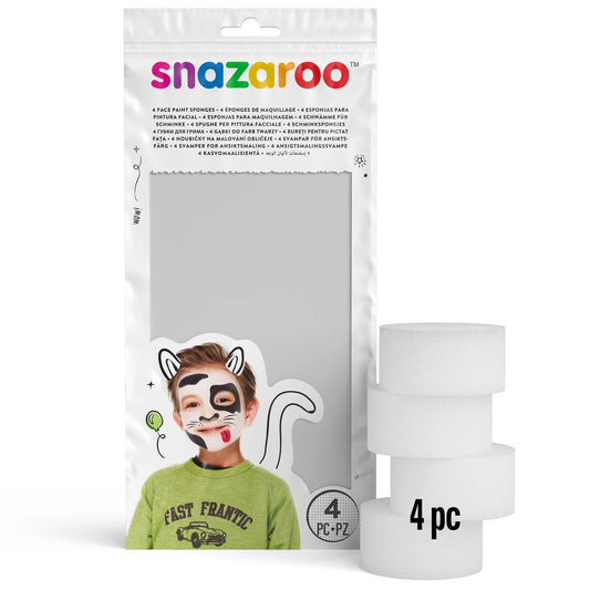 SNAZAROO SET 4 ÉPONGES MAQUILLAGE