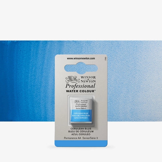 W&N PROF. AQUARELLE 1/2 GODET BLEU DE COBALT