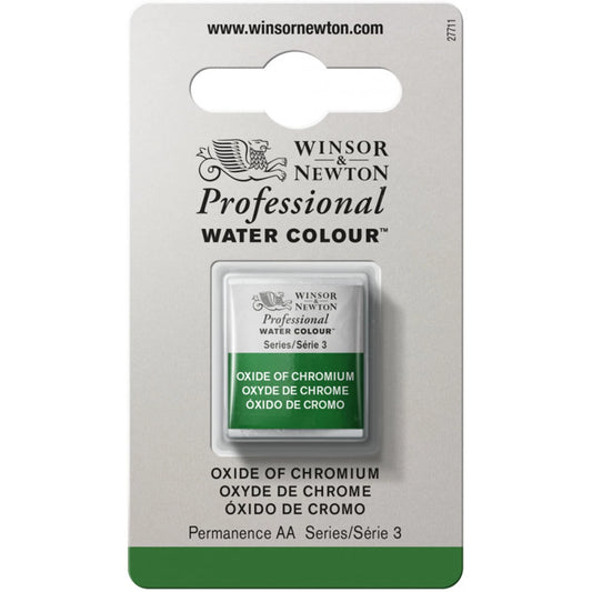 W&N PROF. AQUARELLE 1/2 GODET OXYDE DE CHROME
