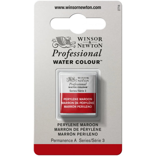 AQUARELLE W&N PROF. 1/2 GODET MARRON PÉRYLÈNE