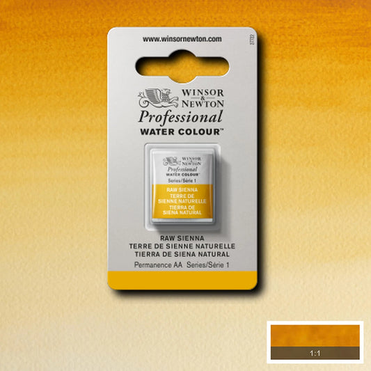W&N AQUARELLE PROF. 1/2 GODET TERRE DE SIENNE NATURELLE