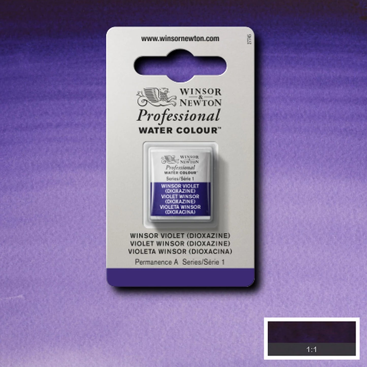 AQUARELLE W&N PROF. 1/2 GODET WINSOR VIOLET (DIOXAZINE)