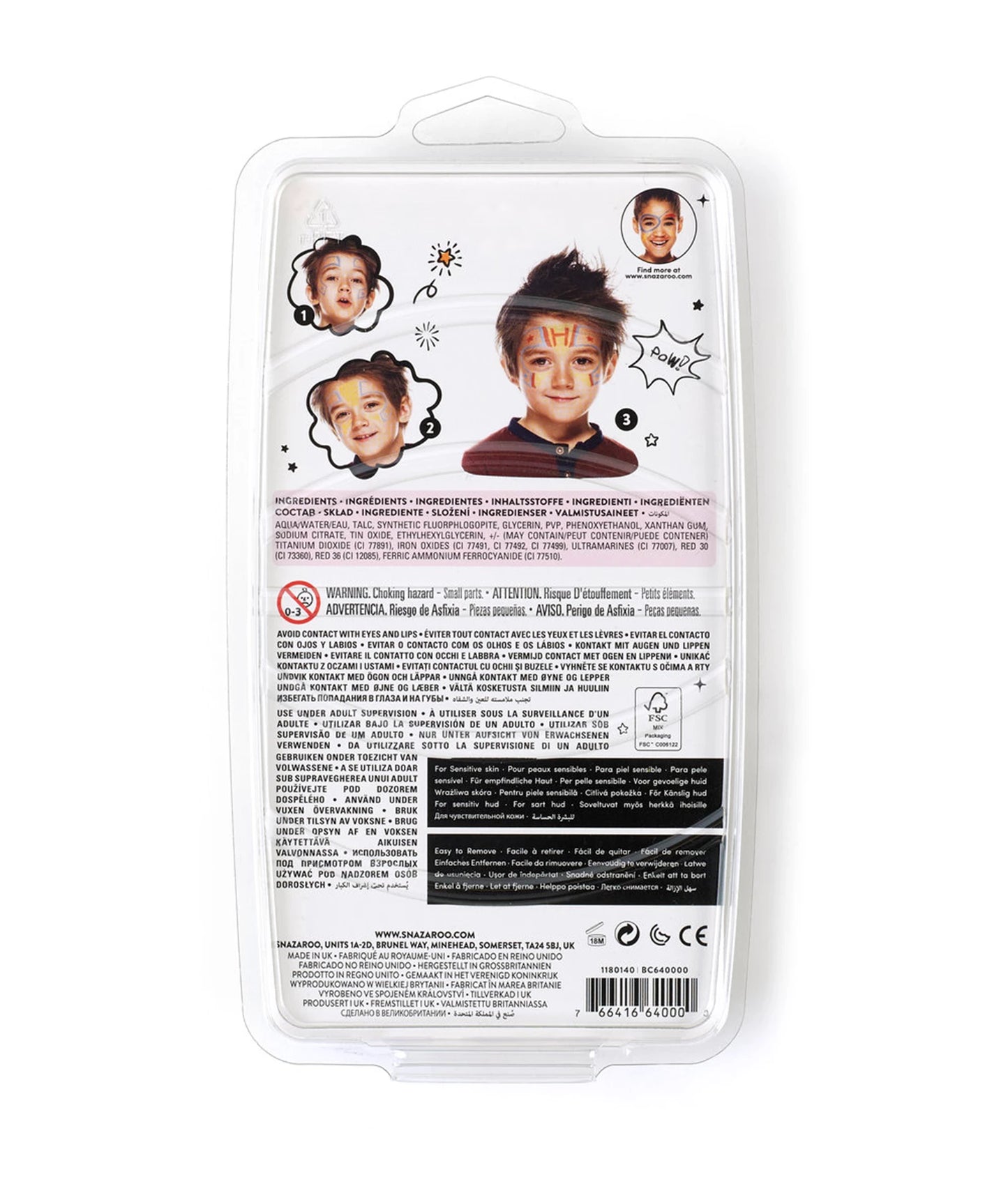 SNAZAROO ENSEMBLE DE BROSSES Nº 1 AVENTURE