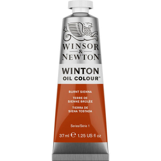 W&N WINTON HUILE TUBE DE 37 ML TERRE DE SIENNE BRÛLÉE