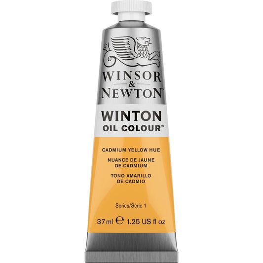 W&N WINTON PEINTURE À L'HUILE TUBE DE 37 ML COULEUR JAUNE CADMIUM