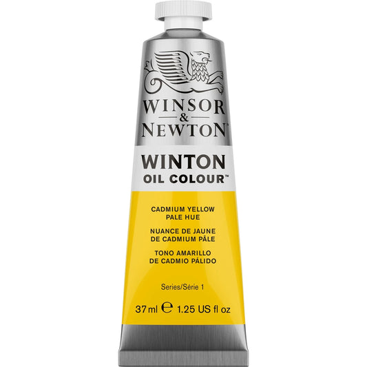 W&N WINTON HUILE TUBE 37 ML JAUNE DE CADMIUM CLAIR