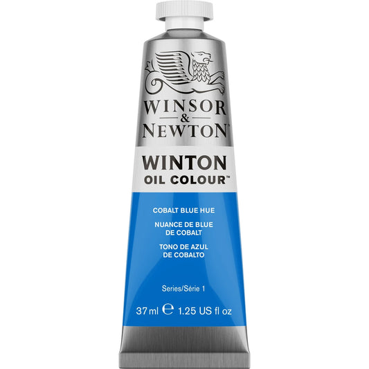 W&N WINTON PEINTURE À L'HUILE TUBE DE 37 ML COULEUR BLEU COBALT