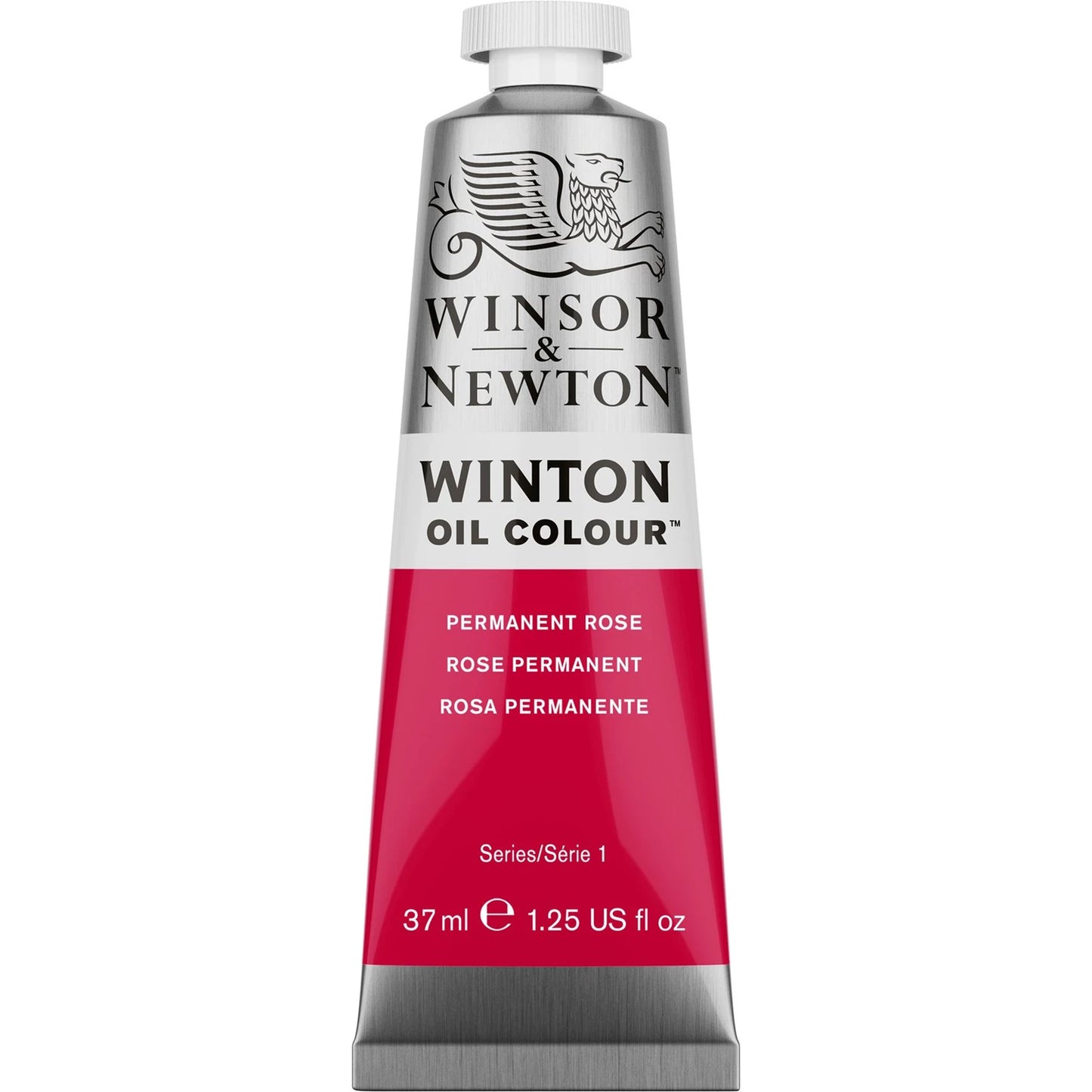 W&N WINTON HUILE TUBE 37ML ROSE PERMANENT