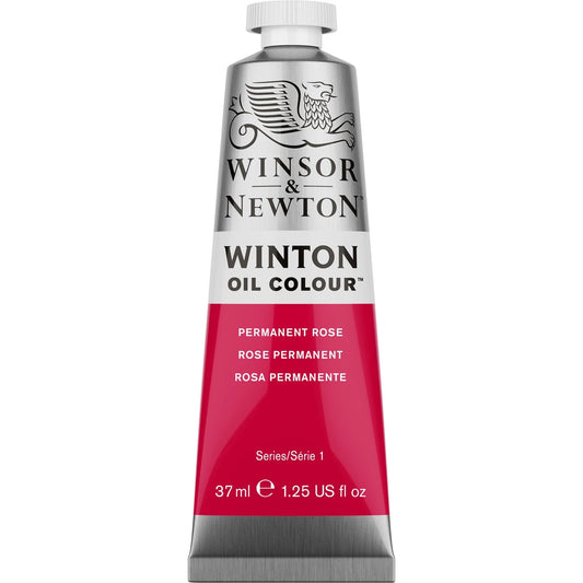 W&N WINTON HUILE TUBE 37ML ROSE PERMANENT