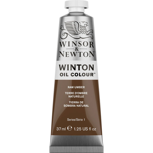 W&N WINTON HUILE TUBE 37ML TERRE D'OMBRE NATURELLE