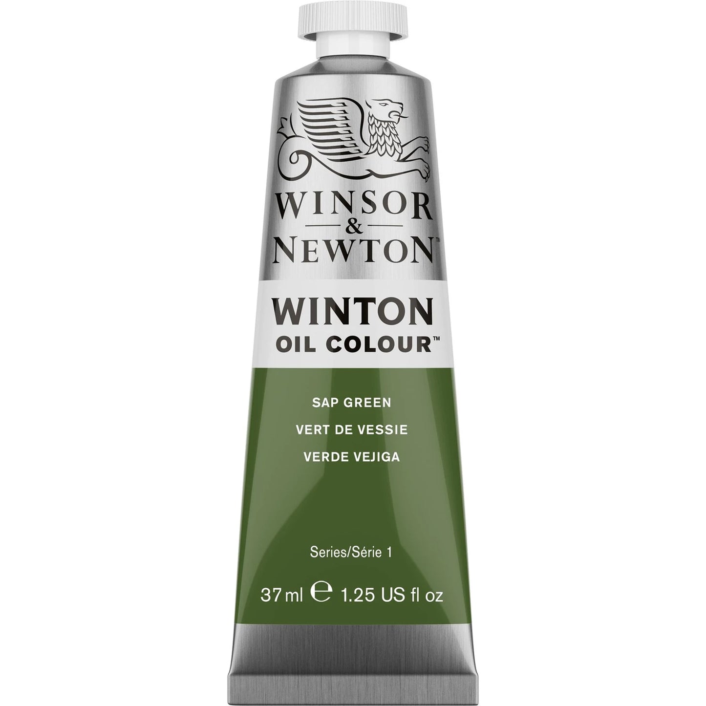 W&N WINTON HUILE TUBE DE 37 ML VERT DE VÉSICULE