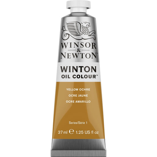 W&N WINTON HUILE TUBE 37ML JAUNE OCRE