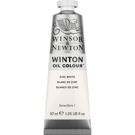 W&N WINTON HUILE TUBE DE 37 ML BLANC DE ZINC