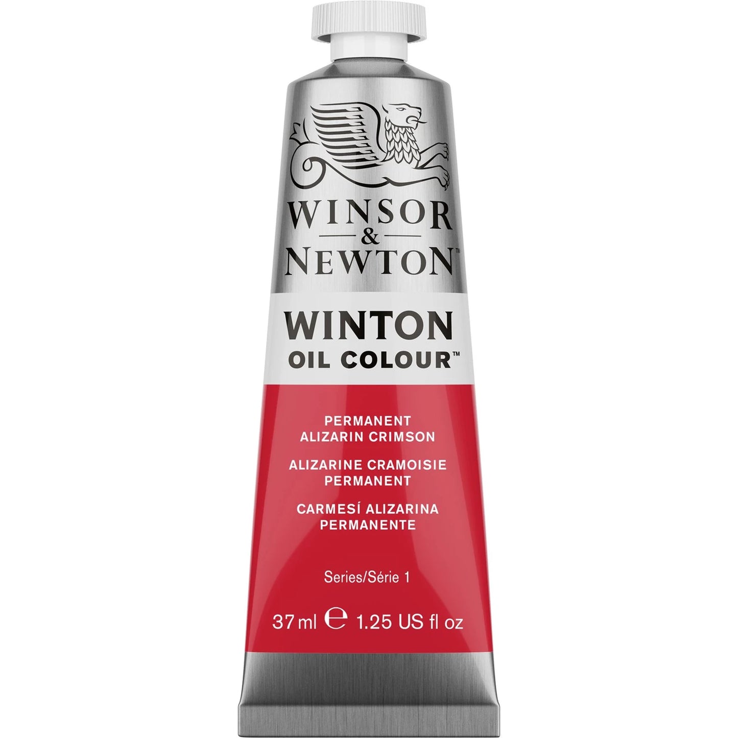W&N WINTON HUILE TUBE DE 37 ML ALIZARINE PERMANENTE CRAMOISIE